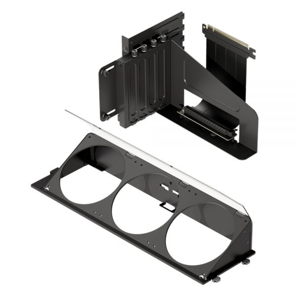 HAVN HS 420 수직 마운트 앵글 팬 브라켓 세트 (블랙)