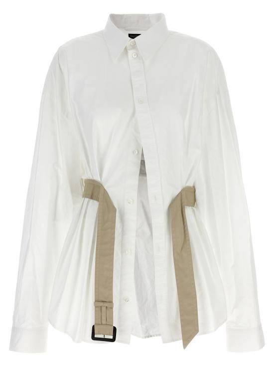 [해외] 발렌시아가 24FW 발렌시아가 블라우스 809066TNM609000 White