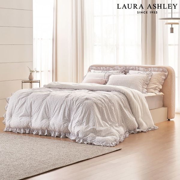 [롯데백화점] 로라애슐리 미엘 극세사 바이오워싱 60수 고밀도 면 차렵이불(Q)200x230(R11E4MLA24)GN LE1220960850