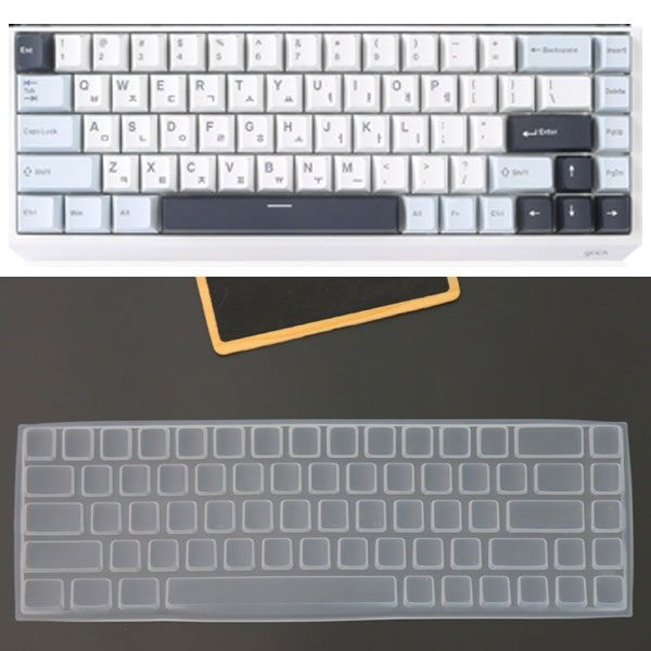 상품상세참조 지클릭커 Magneon 8K 래피드트리거 GRT68 키스킨 호환용 고급 TPU 방수 키보드 커버