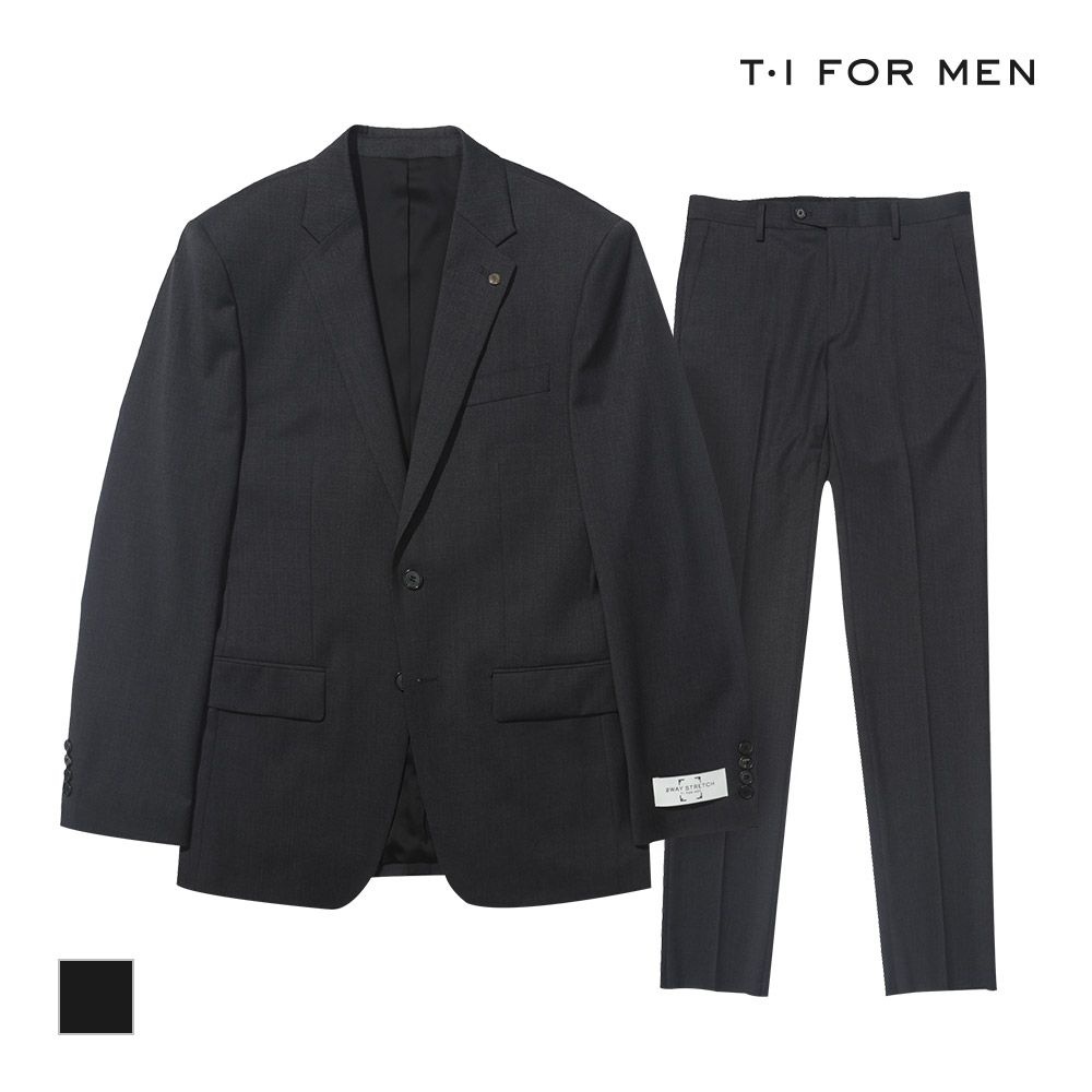 [티아이포맨][T.I FORMEN] TUNED 솔리드 2WAY STRECTH SET-UP_M236MTJ702M_SET : 롯데ON