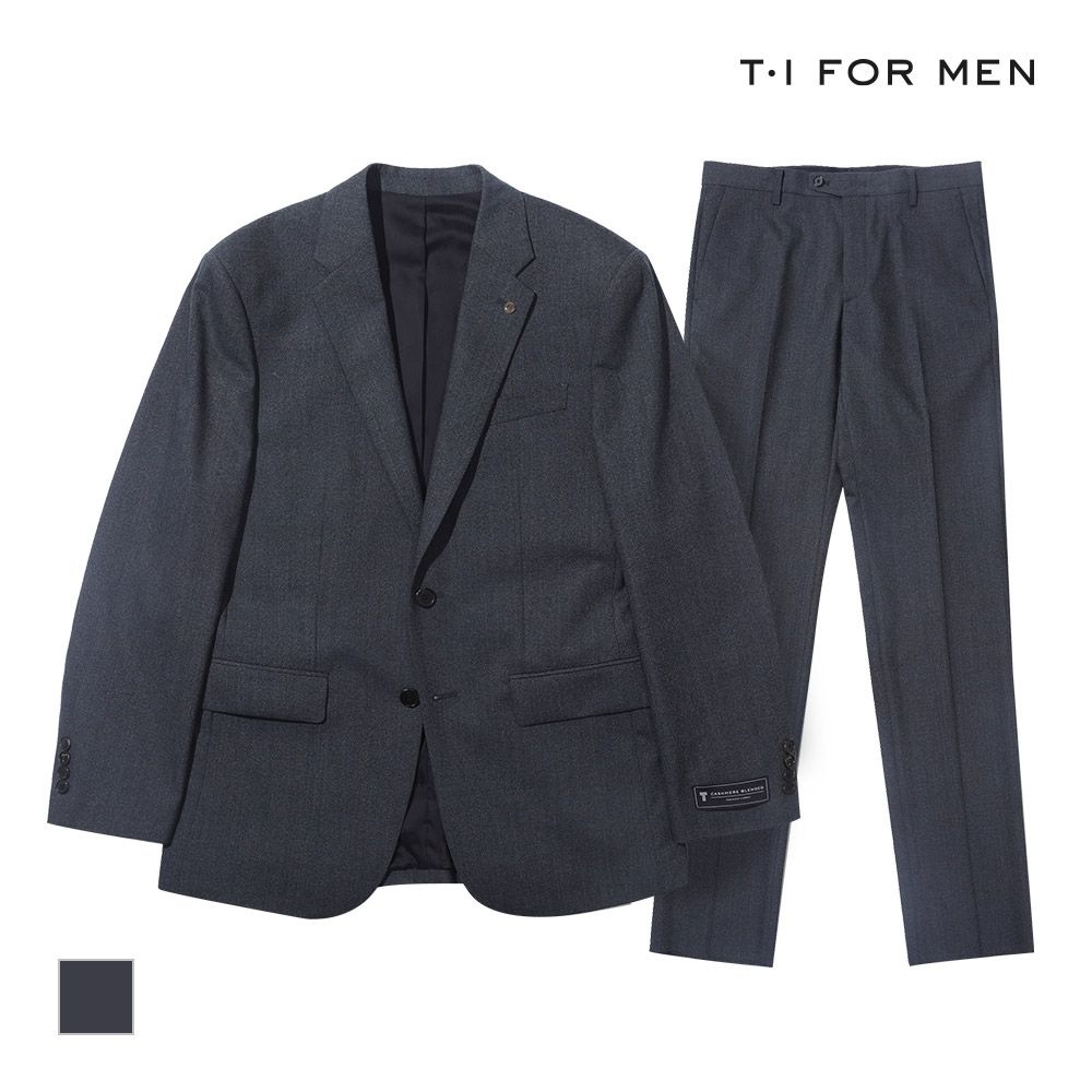 [티아이포맨][T.I FORMEN] 울 팬시얀 트윌조직 SET-UP_M238MTJ101M_SET : 롯데ON