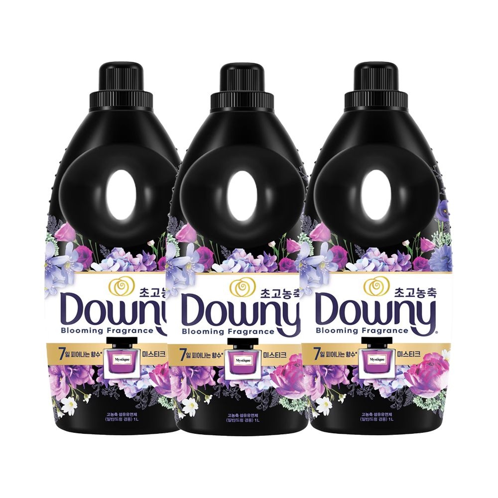 [롯데백화점]  [다우니] 생화향기 블랙 미스티크 1L 3개 LE1217746185