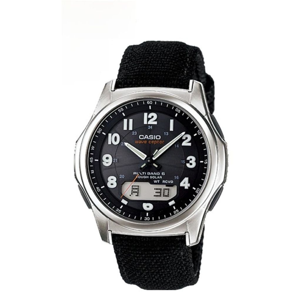 [해외] 카시오 손목시계 웨이브 셉터 전파 솔라 WVA-M630B-3AJF