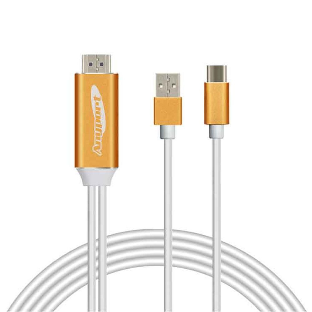 ㈜엘디네트웍스 애니포트 AP-MW4K PLUS MHL HDMI to C타입 미러링케이블