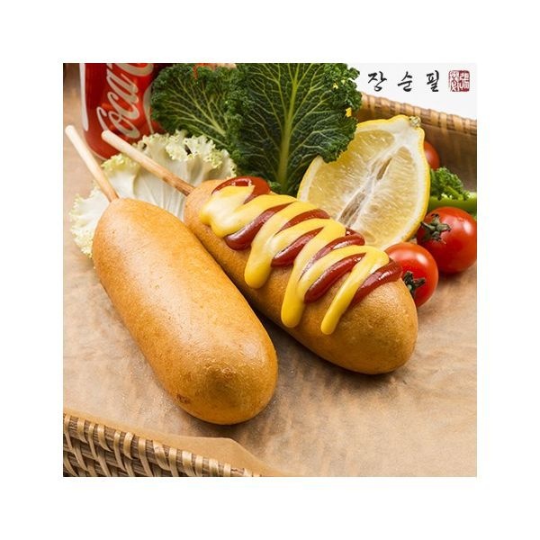 UnKnown 장순필 킹 핫도그 140g 빅사이즈 돈육 100%소시지 10개 20개 30개