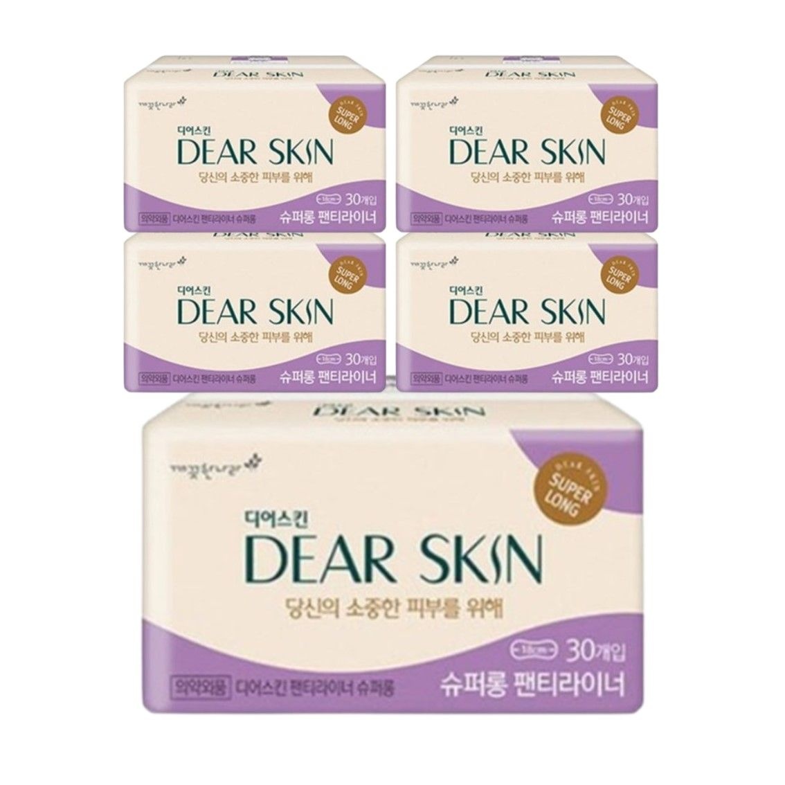디어스킨 에어엠보 팬티라이너(30P) x 5팩