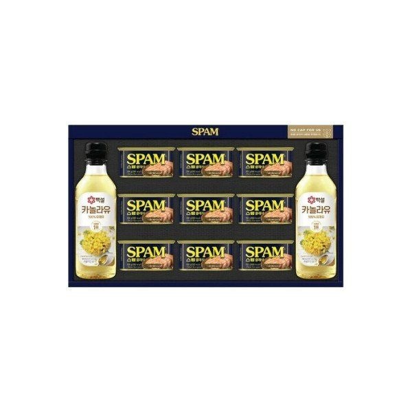 CJ제일제당 CJ 스팸 고급유3호 선물세트 x 1개 쇼핑백포함 513480