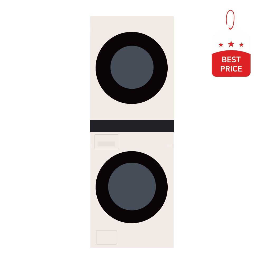 LG전자 LG 트롬 AI 오브제컬렉션 WA2525EEHF 워시타워 25/25kg_킴스