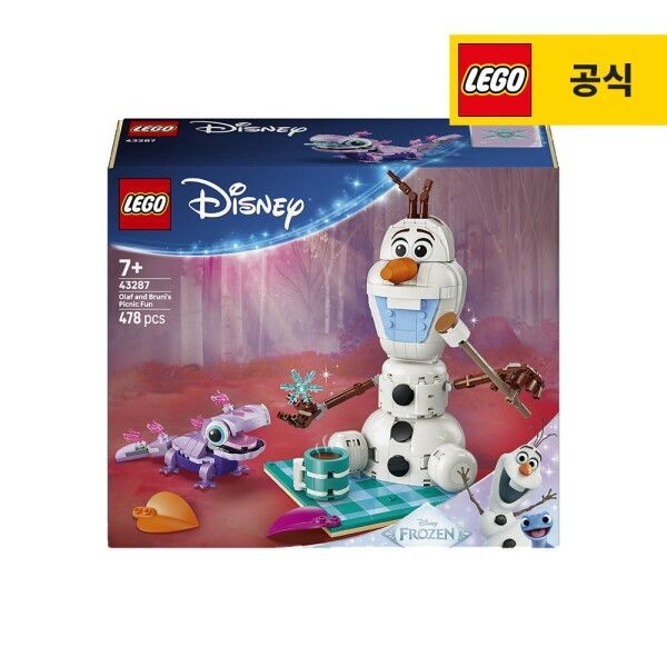 [레고(아동)] 레고 디즈니 프린세스 43287 올라프와 브루니의 재미있는 피크닉 [레고공식]