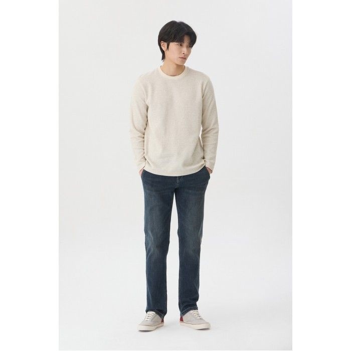 브렌우드 에센셜스  스탠다드핏 네이비 데님 BRPDX26171NYX