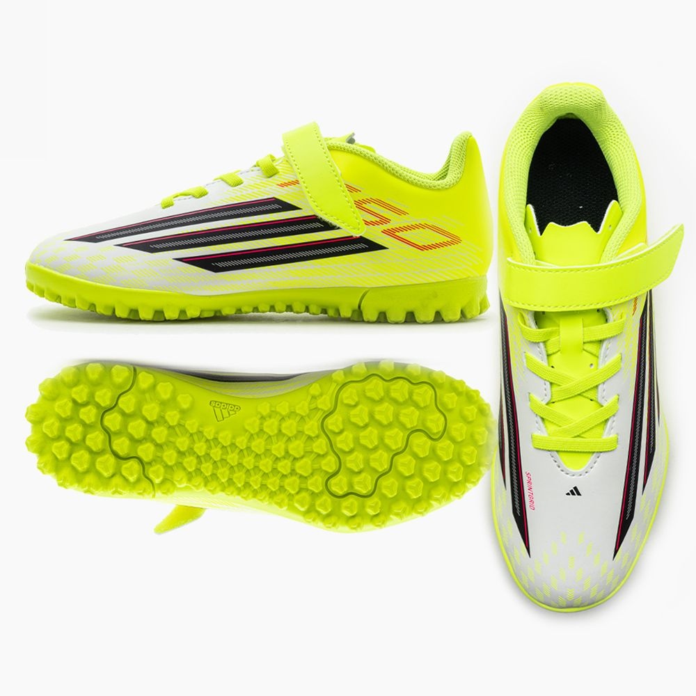 아디다스 아디다스 주니어 풋살화 F50 클럽 H&L TF JS1484 찍찍이 아동 유소년 인조잔디 터프화