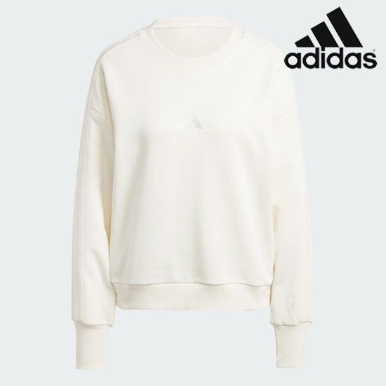 아디다스 여성용 티셔츠 /y1- IW1132 / W ALL SZN E SWT 우먼스 올 시즌 프렌치 테리 3S 루즈 스웨트셔츠