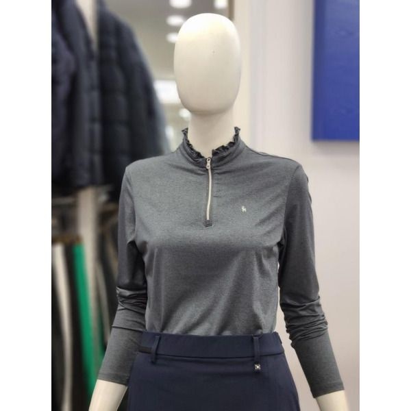 (주)비티알 비티알 [BTR] 골프 세이브존06 여성 봄 여름 긴팔 반집업 티셔츠 하이런W BTT0437W