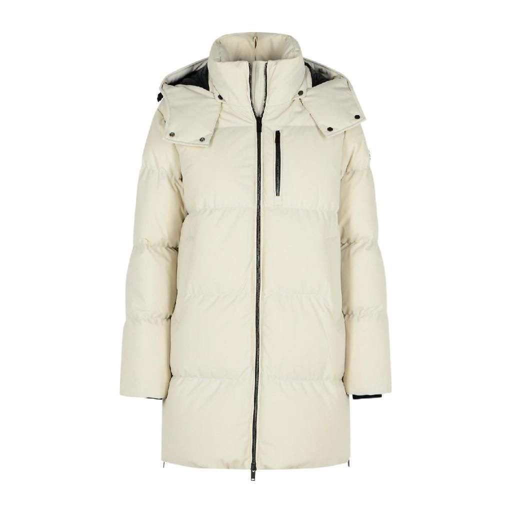 [해외] 무스너클 25FW 무스너클 Chelia 3Q 아이보리 Polyamide Blend 다운 자켓 M35LJ205S1808 TP568489478