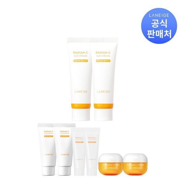 이지하우스 라네즈 15%추가할인래디언씨 선크림 50ml x 2개+래디언씨 본품용량120 716366