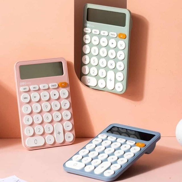만나이 환율 디데이 경리 사무용 휴대용 12자리 계산기