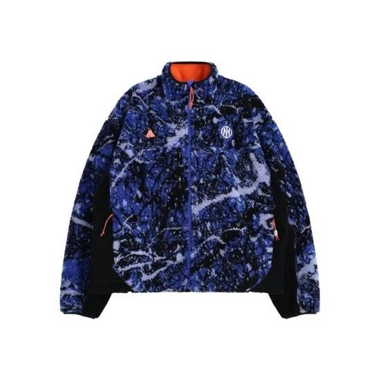 MUST IT_NIKE 인터밀란 남성 ACG 캔웰 글레이셔 써마 핏 ADV 풀집 재킷 화이트 하이퍼 블루