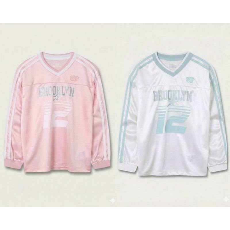 [갤러리아] (NBA키즈)26S/S BKN 여아 글로시 루즈핏 티셔츠  2종 택1(K261TS600P