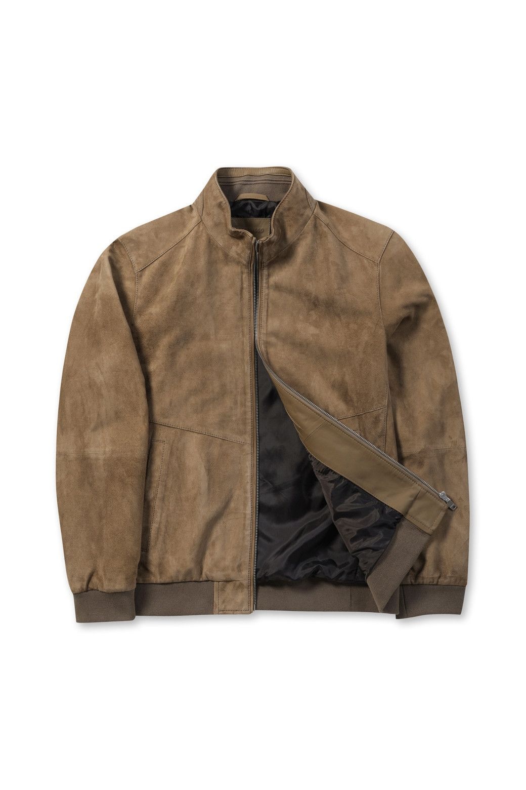 [롯데백화점] 브렌우드 2026년 [볼더레더]고트스웨이드 산양가죽 블루종 BRUDX26111BEX LE1221029314