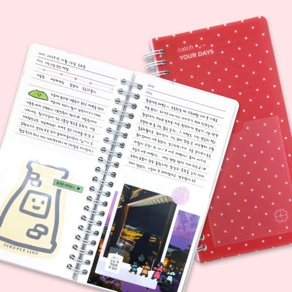 비온뒤맑음 캐치유어데이즈 핸디형 야구 뮤지컬 티켓북 포켓 티켓 바인더 앨범 티켓 보관 스크랩북 콜북 v2