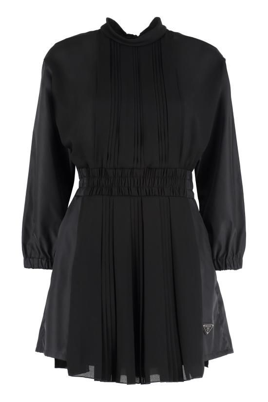 [해외] 프라다 22FW 프라다 숏 원피스 P256GTS22211FS F0002 BLACK