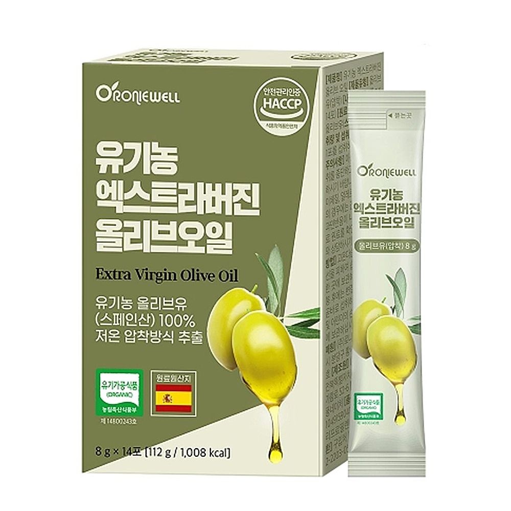 로니웰 유기농 엑스트라버진 올리브오일 14포