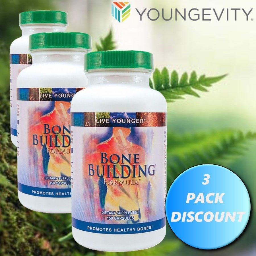 Youngevity Youngevity Dr. Wallach 뼈 건강 보조 - 150캡슐 3팩 118193