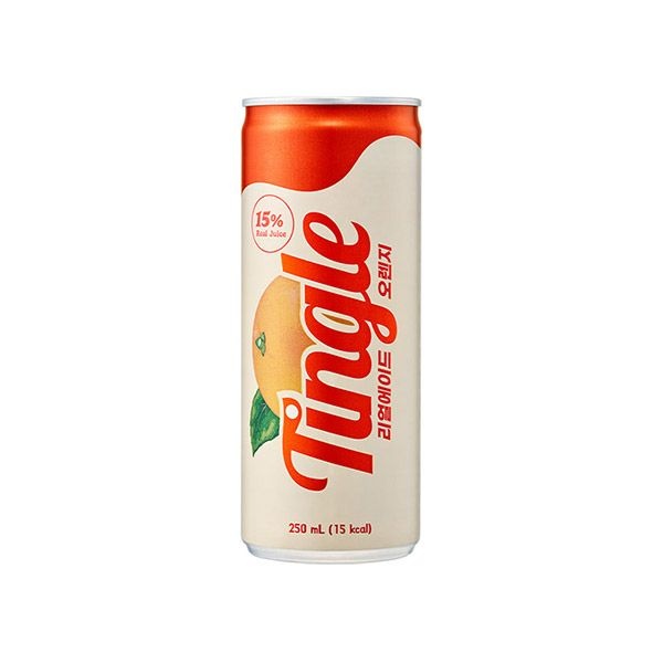 팅글 리얼 에이드 오렌지 250ml 60캔