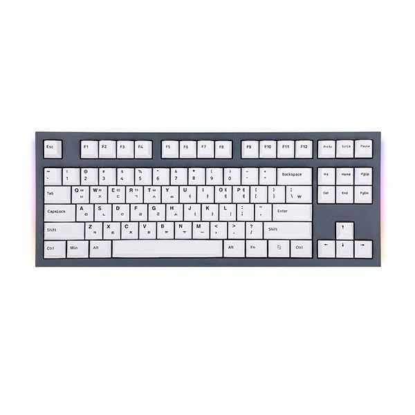 앱코 HACKER K660M TKL 이색사출 PBT 체리 키보드 딥로얄 (갈축)