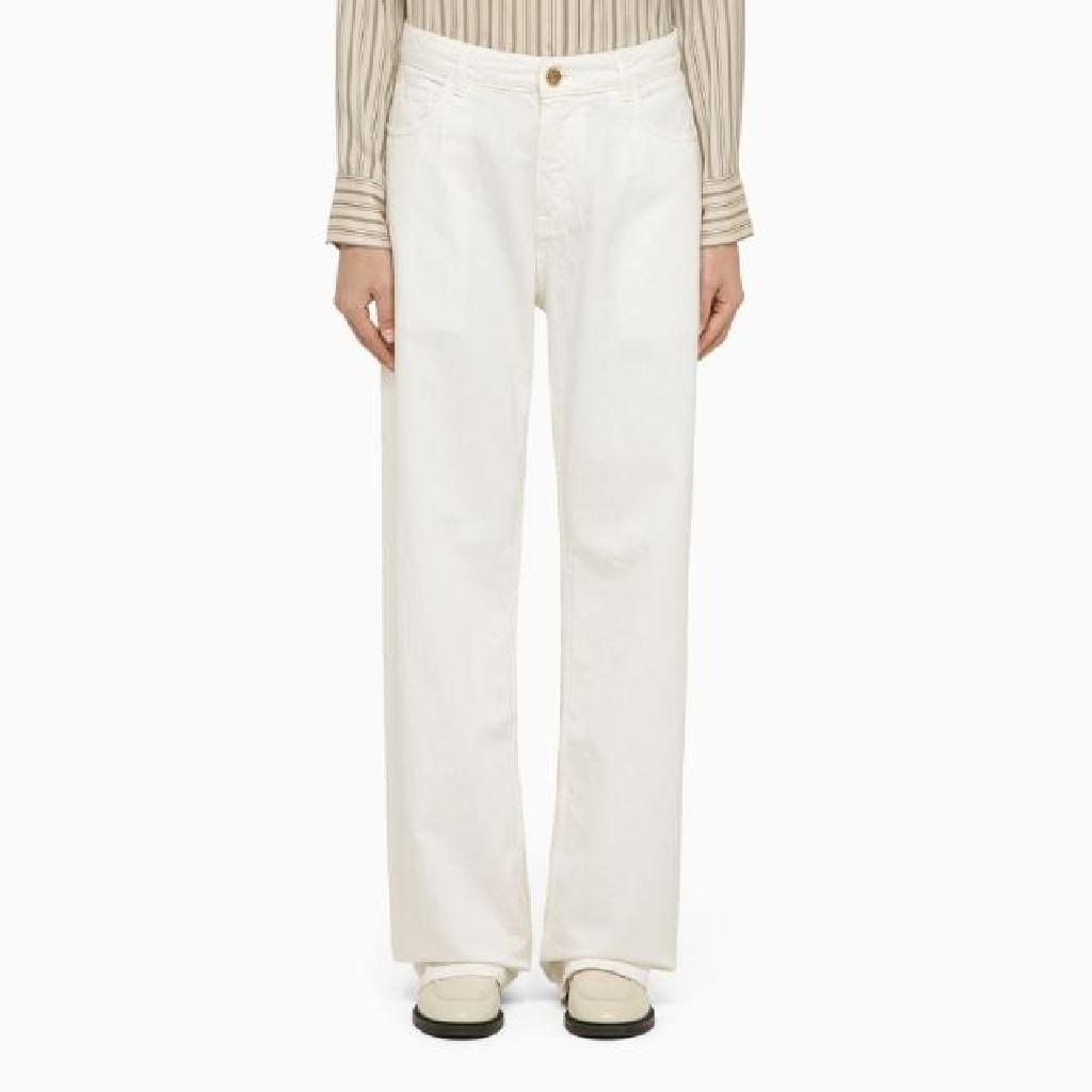 [해외] 에트로 White denim baggy jeans WRNB0005AC169/O_ETRO-W0111_311-26 White  [관부가세포함]