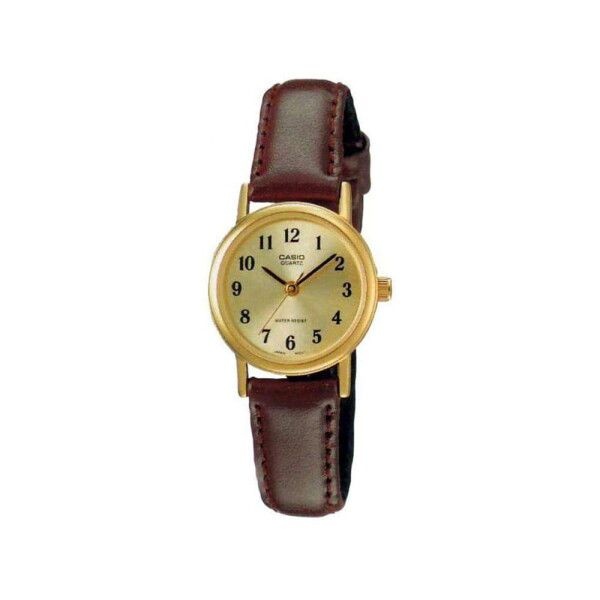 [카시오] LTP-1095Q-9A 클래식 아날로그 학생 여성 가죽 시계