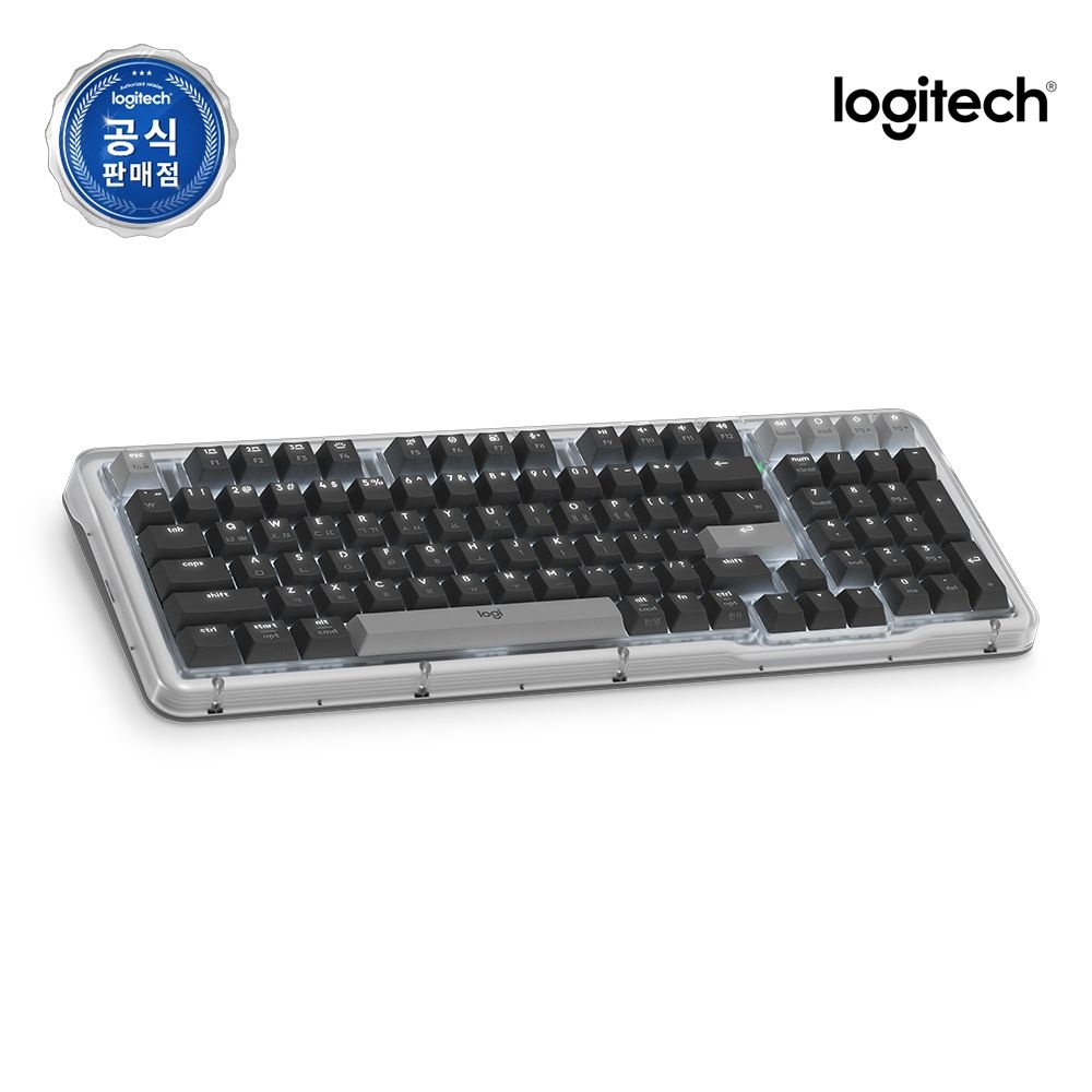 [오늘출발] 로지텍 코리아 ALTO KEYS K98M 블루투스 무선 기계식 키보드 오프화이트