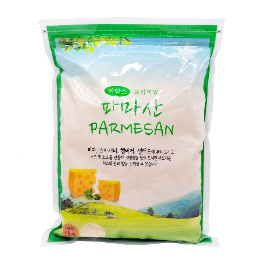 [오늘출발] 아담스 프리미엄 파마산 치즈가루 1kg 1개
