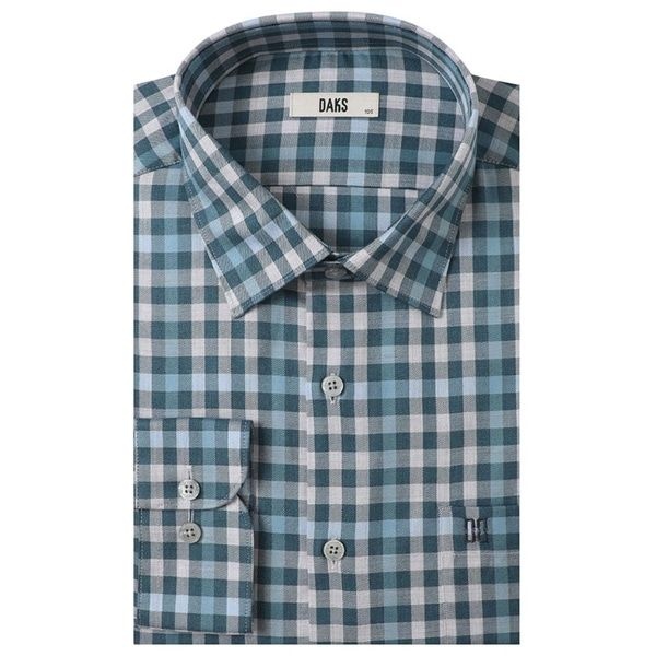 닥스 닥스 DAKS 25년 FW 면100 윈도우 스몰체크 레귤러핏 캐쥬얼남방 DLA3SHCL111E1