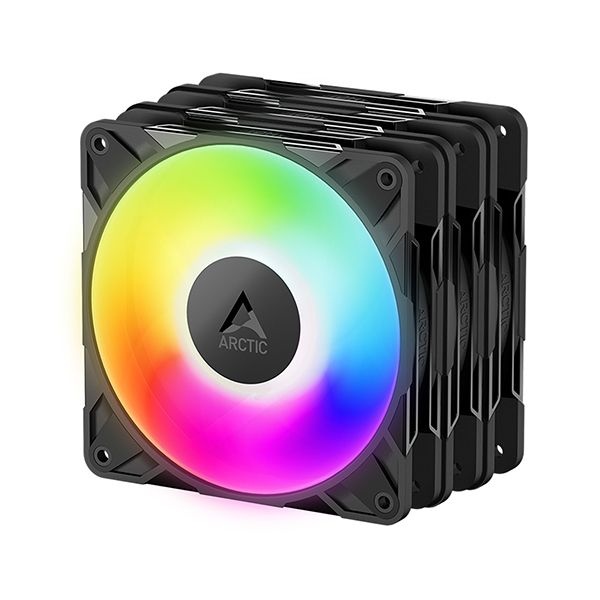ARCTIC P12 Pro ARGB (3팩, 블랙)