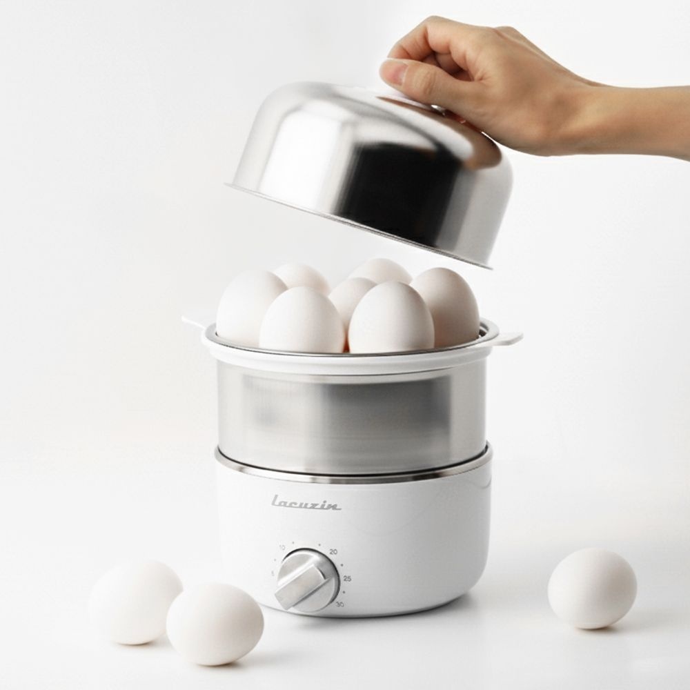 라쿠진 풀스테인리스 2단 미니찜기