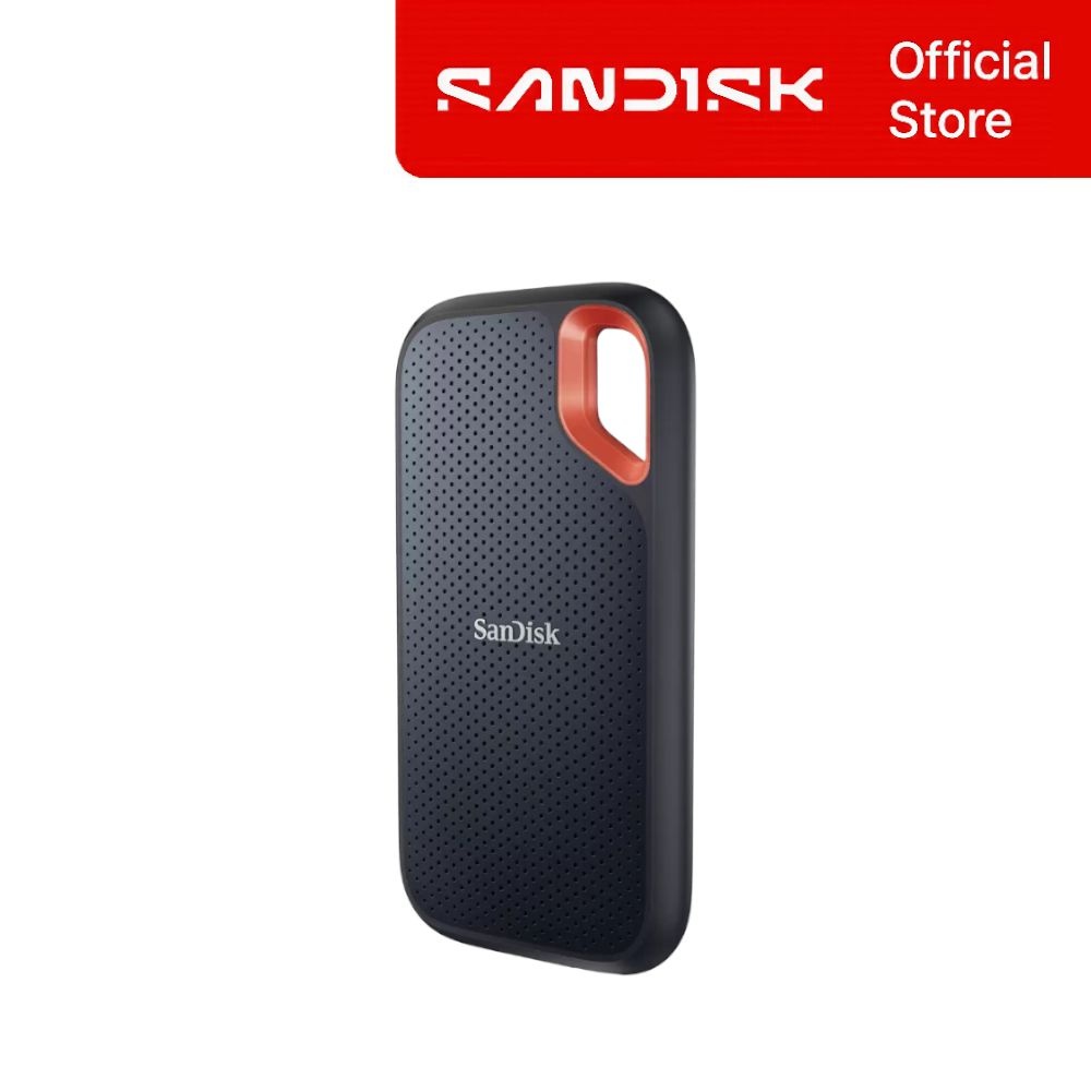 샌디스크 샌디스크 익스트림 포터블 SSD E61 500GB 500기가 블랙 외장 SSD 4K 영상 편집 방수 방진 초고속 전송 정품