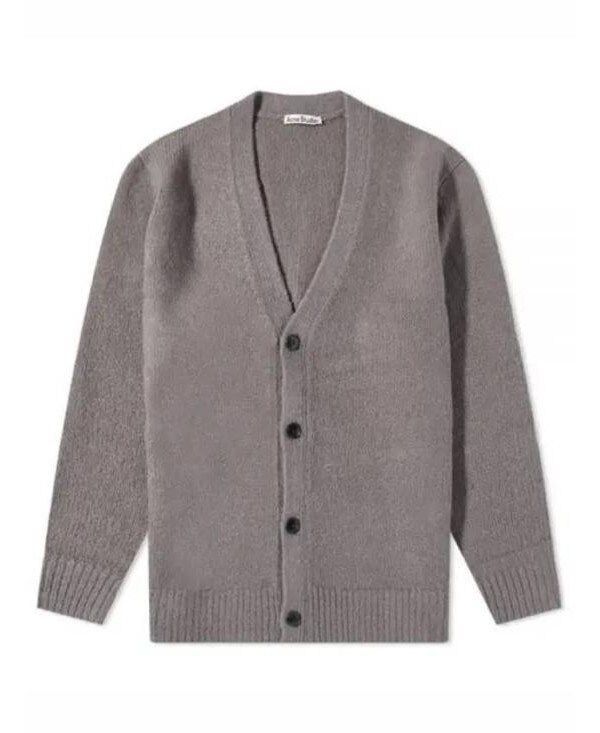 라프리마 아크네 스튜디오 니트 가디건 울 혼방 B60222 AA3
