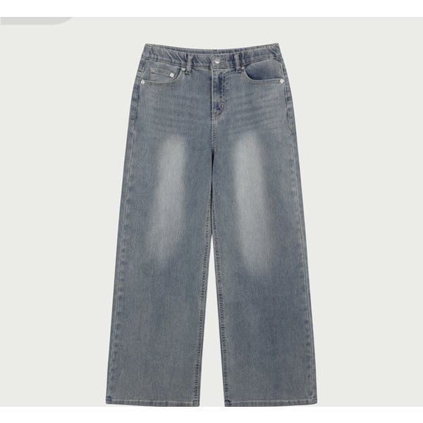 행텐 행텐 [모다인천]울트라 소프트 와이드 데님_더스티블루 10560-155-201-10-295_IC 1024794