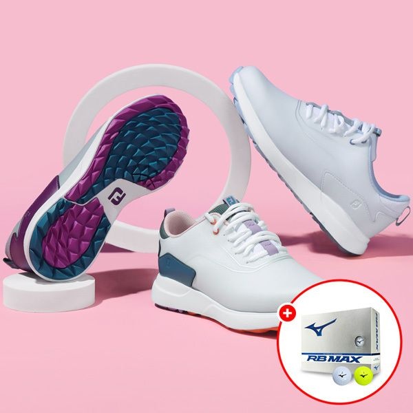 풋조이 [하프클럽]풋조이 퍼포마 스포츠 554 여성 스파이크리스 경량 골프화  + 사은품 미즈노 3피스 골프공