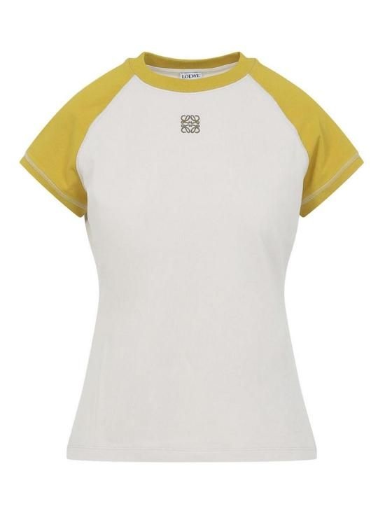 로에베 26SS 로에베 스몰 핏 티셔츠 S540Y22X76142 Bronze