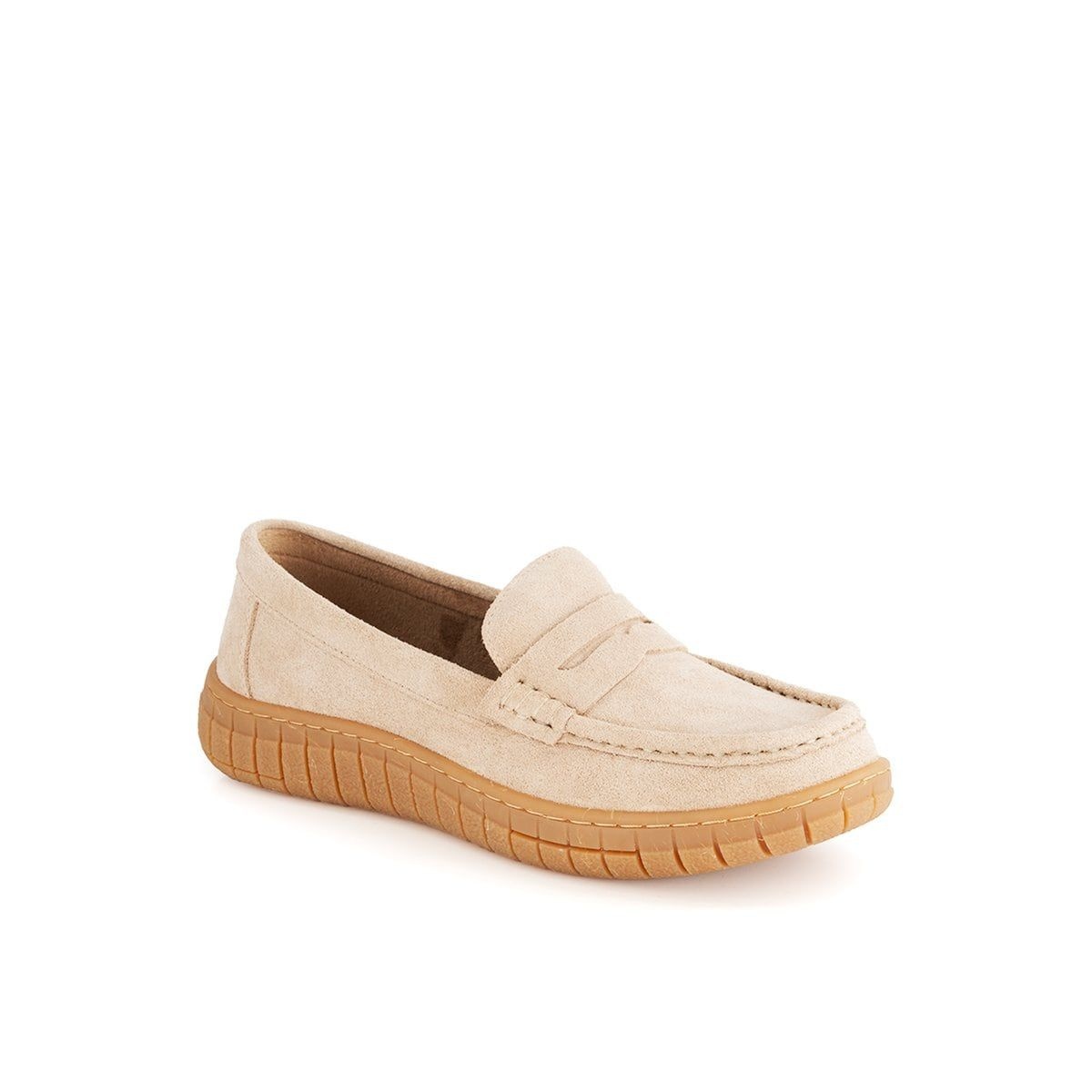 닥스 <매장정품> DAKS 닥스 [SSG] 여성 Exclusive 컴포트 스웨이드 로퍼 DRF520SA32(베이지) 1041751