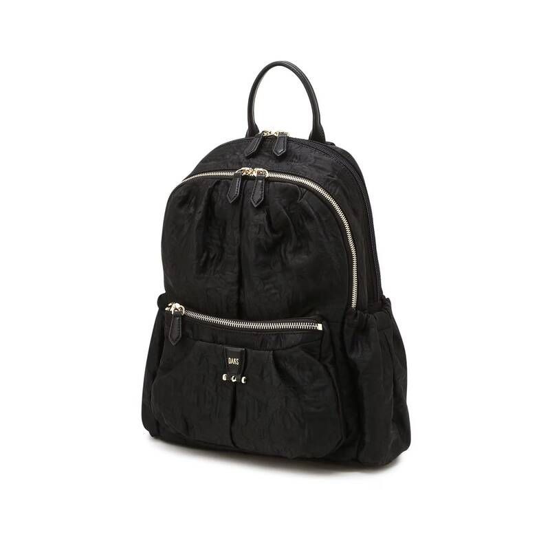 닥스 ACC 닥스 ACC CHELSEA 블랙 플라워 패턴 원단 백팩 DCBA6E503 391518