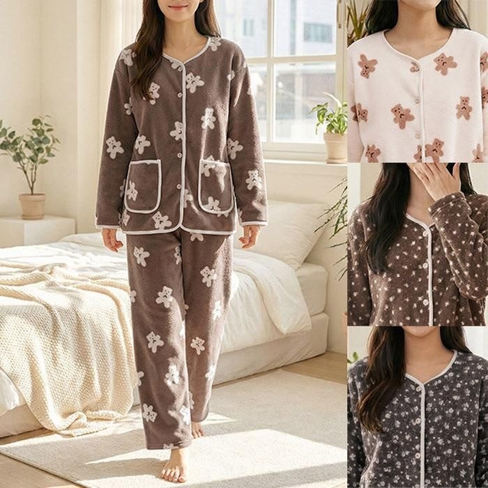 [로즈맘][엄마옷 로즈맘] 혜진수면홈웨어상하세트