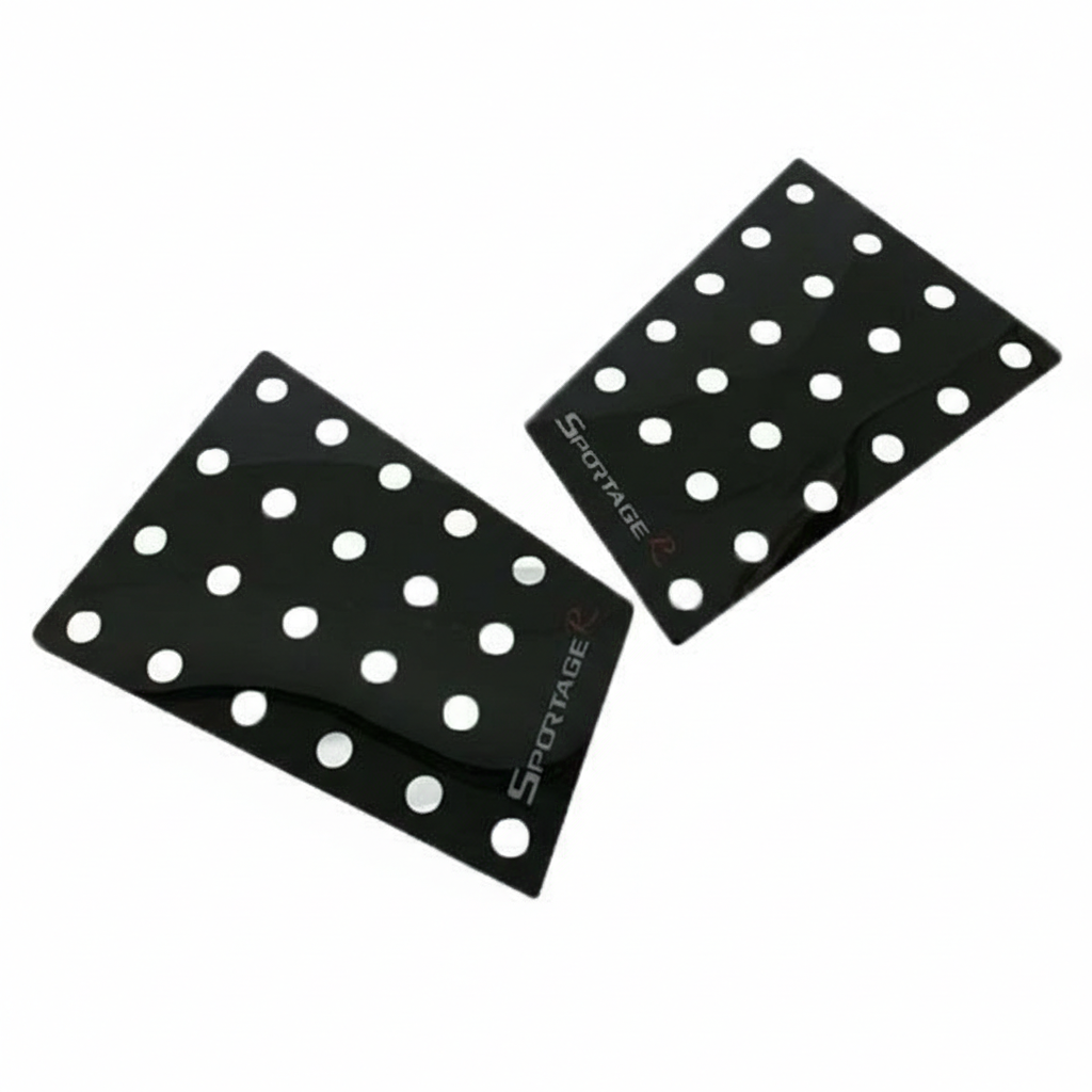 COX 스포티지R 전용 C필러 창문 몰딩 커버 플레이트 튜닝 아크릴 블랙 타공 자동차 외장 악세사리 드레스업용품