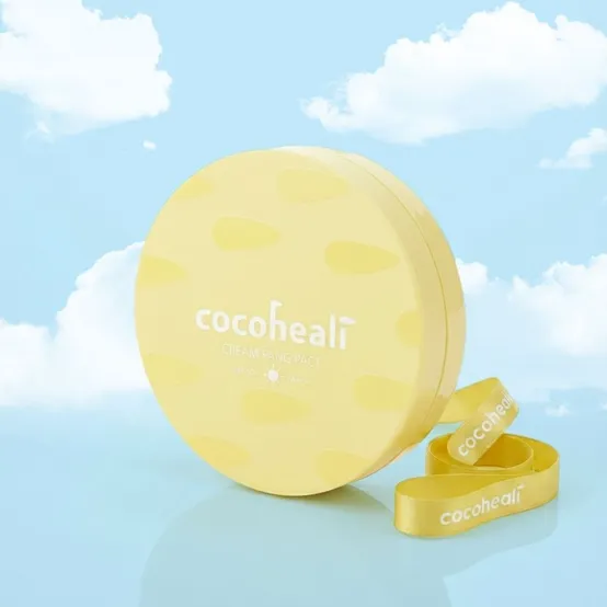 코코힐리 써니팡 무기자차 유아 아기 키즈 어린이 선쿠션 썬팩트 자외선차단제 SPF50 PA++++ 22g
