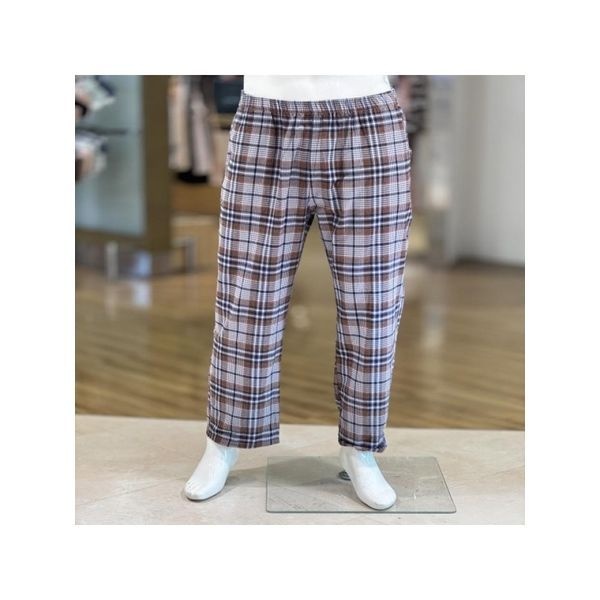 비비안 [하프클럽]  EZ2950P 면 체크기모 홈웨어 남성 실내복바지