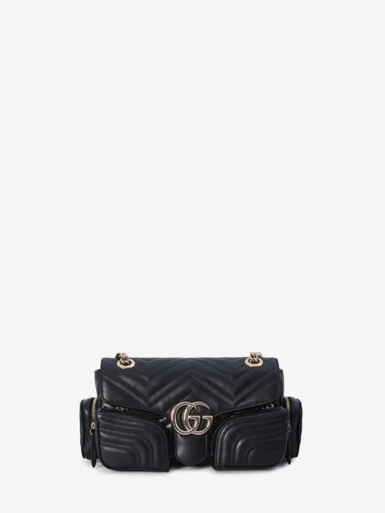 [해외] 구찌 24FW 구찌 GG 마몽 스몰 멀티 포켓백 795228AADPJ 1000 BLACK