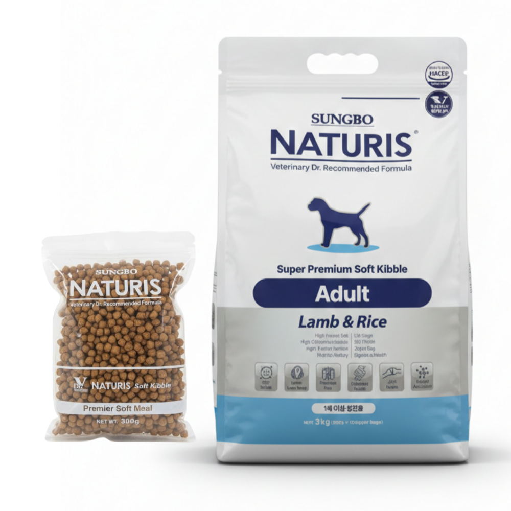 성보펫케어(주) 네츄리스 강아지사료 어덜트 애견 알러지 3kg